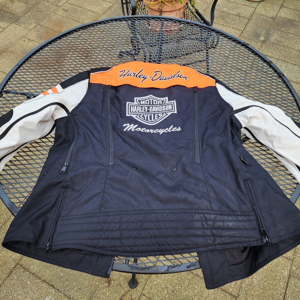 Womens Harley Davidson leather coat